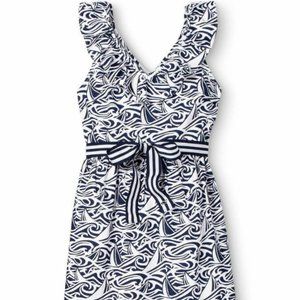 Vineyard Vines Navy Blue White sleeveless (brand new)